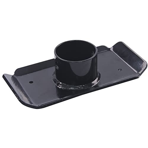 TOWKING 5000lbs Trailer Jack Foot Plate with Pin Base, Black - Image 5