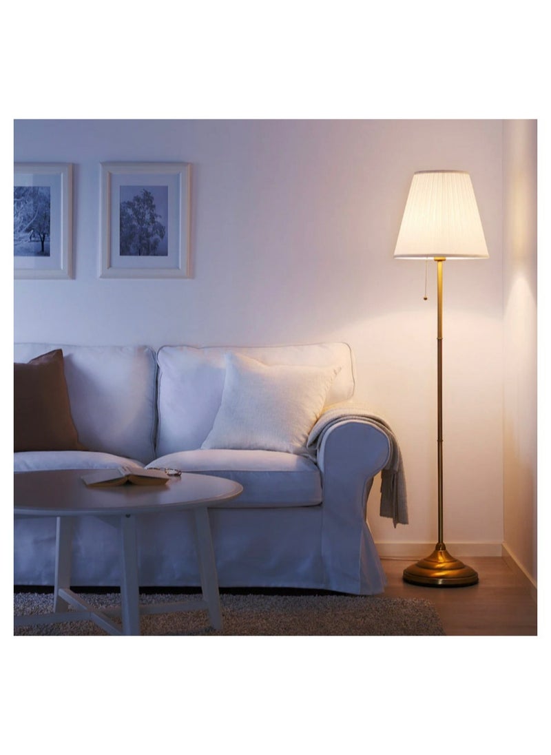 C M E Floor lamp lampshade brass/white ‎ 5 x 15 x 10 cm  - Image 1