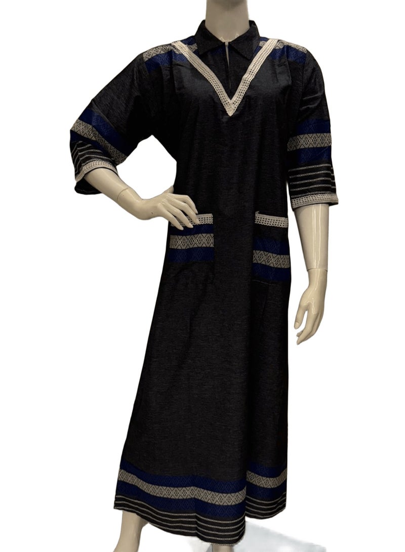 Uniform, long shirt, medium length sleeves 