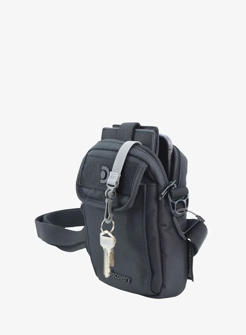 Discovery Downtown Downtown Utility Bag for Men & Women – Eco-Friendly Recycled Shoulder Bag with RFID Protection, Adjustable Strap & Multi-Pocket Organizer | Daily Use & Travel  | Best Price UAE