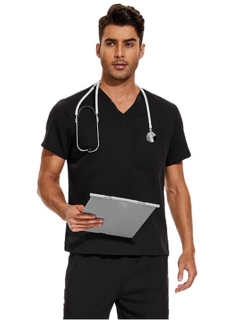Gasin Men's Medical Scrubs Surgical Gown Suit Doctor  - Image 2