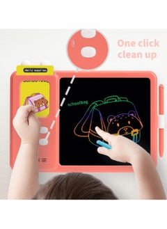 Generic Interactive LCD Drawing Tablet for Kids - Advanced Pressure-Sensitive Writing Pad for Creative Expression, Ideal Gift for Boys and Girls Ages 3 and Up Color (Pink,Bliue)  - Image 4