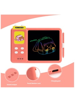 Generic Interactive LCD Drawing Tablet for Kids - Advanced Pressure-Sensitive Writing Pad for Creative Expression, Ideal Gift for Boys and Girls Ages 3 and Up Color (Pink,Bliue)  - Image 5