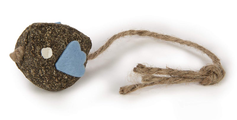 Petlinks HappyNip Birdie Bliss Compressed Catnip & Silvervine Blend Cat Toy - Natural, One Size - Image 2