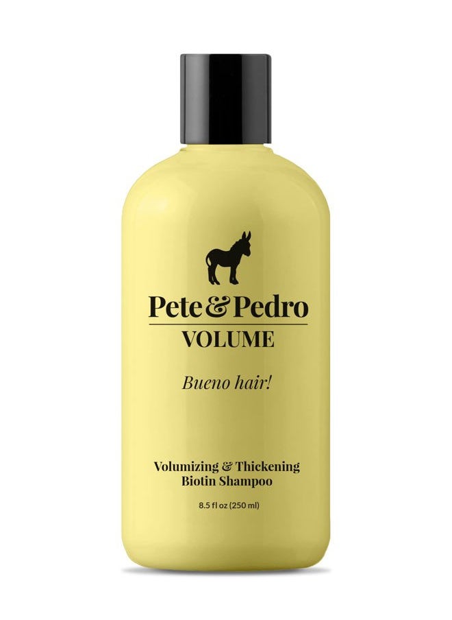 Pete & Pedro - VOLUME - Volumizing & Thickening Biotin Hair Strengthening Men's Shampoo | As Seen on Shark Tank, 8.5 oz. - Image 1
