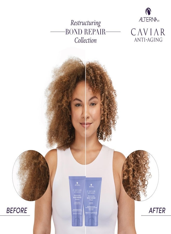 Alterna Haircare CAVIAR Anti-Aging Restructuring Bond Repair Travel Kit - Shampoo, Conditioner, Masque | Strengthens and Protects Damaged Hair - Image 5