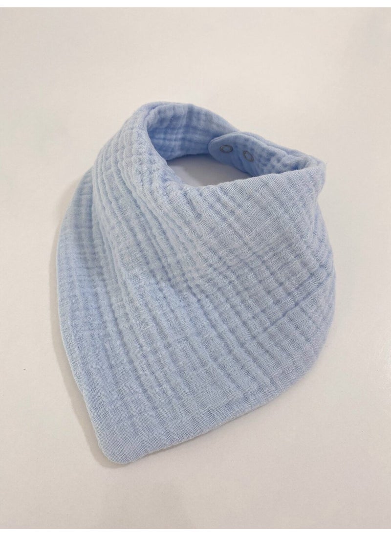 Babys Field 4 Layer 100% Cotton Wrap Muslin Baby Bib and Neck Collar 