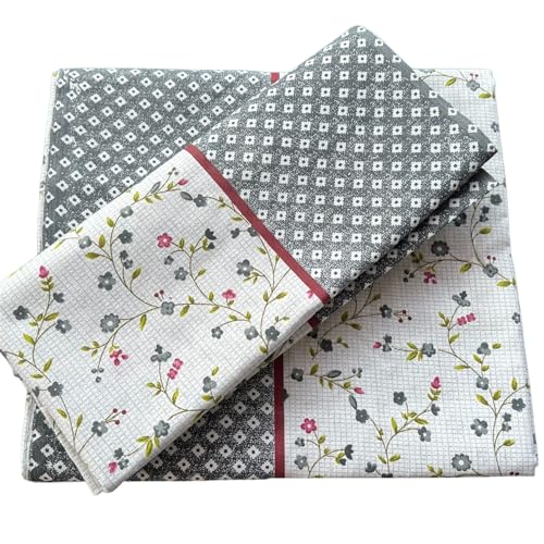 Homescape Cotton Summer Topsheet Single Bed Set of 2, 300 TC Soft Odhne Wali Chaddar, Lightweight Breathable (Grey_Pack of 2) - Image 1