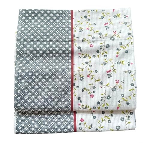 Homescape Cotton Summer Topsheet Single Bed Set of 2, 300 TC Soft Odhne Wali Chaddar, Lightweight Breathable (Grey_Pack of 2) - Image 3