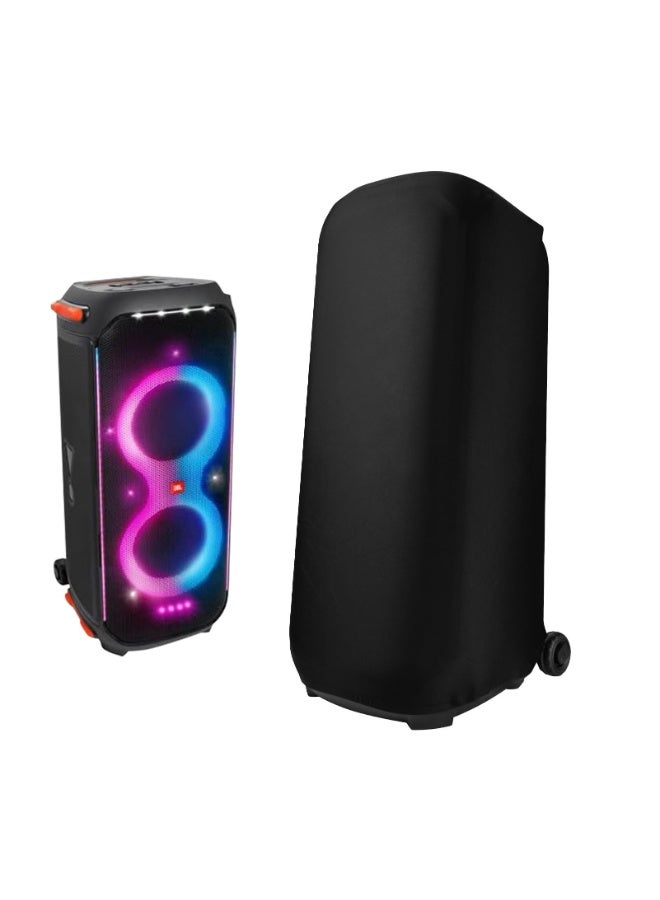 Dust Cover Protective Case for JBL Partybox 710, Portable Party Speaker Stretch Speaker Cover Dust Case with Elastic Band Speaker Case Slip Sleeve (Black) - Image 3