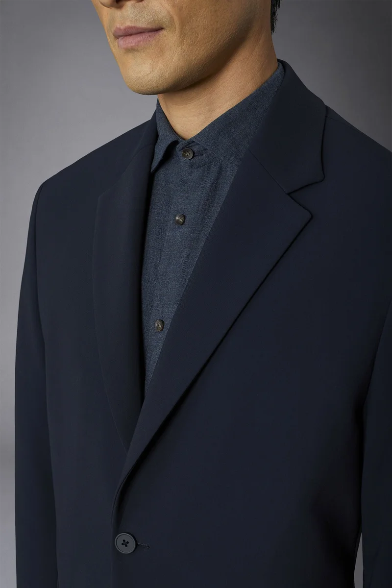 Doppelganger  Men's single-breasted suit regular fit - Blue for Men | Best Price UAE