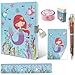 GINMLYDA Girls Diary with Lock Mermaid Secret Diary Set Incl Kids Lockable Journal Memo 6Multicolor Pen Ruler Eraser Sharpener Writing Notebook Gift for Girls 610 - Image 2