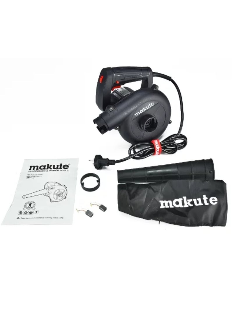 makute - Portable Electric Blower and Vacuum, 600W, 220-240V/110V, High-Speed 13,000 RPM, 2.3 m³/min Airflow for Dust and Debris Cleaning, PB007-V - Image 1