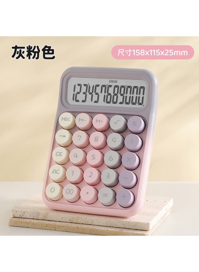 Dopamine Calculator Style Color High-looking Mechanical Keyboard Student Accounting Office Small Computer