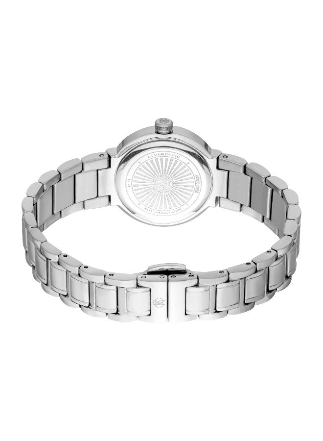 roberto cavalli روبرتو كافالي RC5L123M0045 - ساعة كوارتز نسائية من الفولاذ المقاوم للصدأ 3 عقارب - Image 3