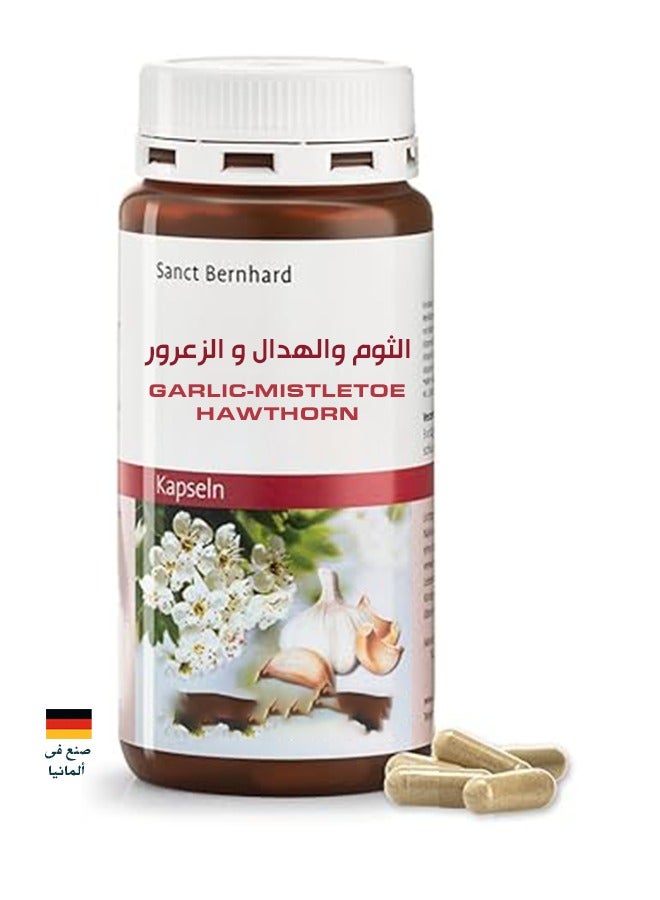 Sanct Bernhard Garlic Mistletoe Hawthorn Capsules - Image 2