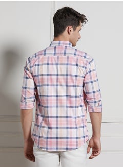 Dennis Lingo Pink Regular Shirt for Men - Stylish, Comfortable  - Image 3