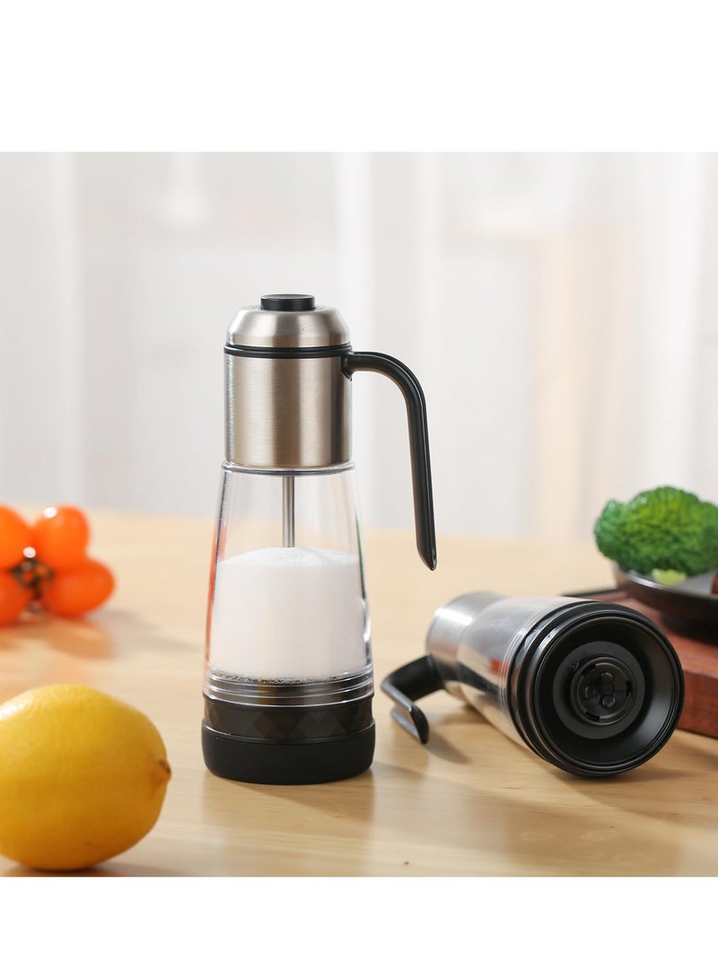 KASTWAVE Salt and pepper shakers - premeasured salt shaker - 1/8 tsp (0.5g) per press - spice shaker with stainless steel lid, perfect for any powdered spices by Winstar Home Gear - Image 5