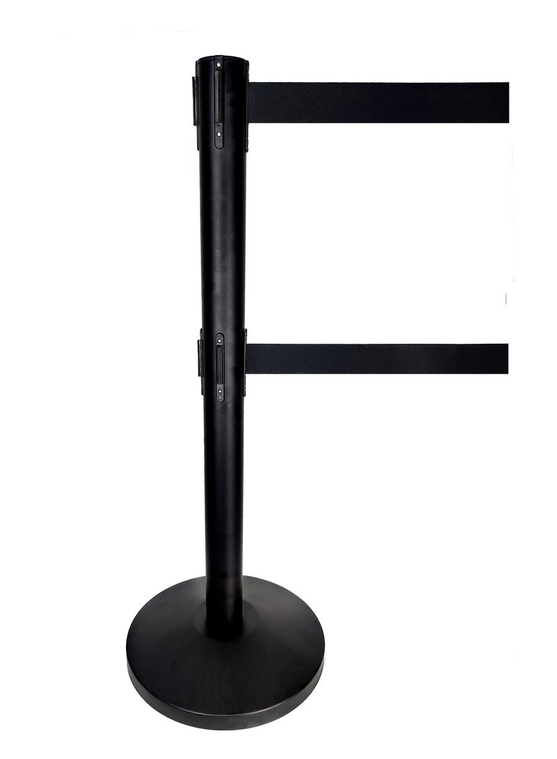 Patron Double Belt Retractable Barrier - Image 1