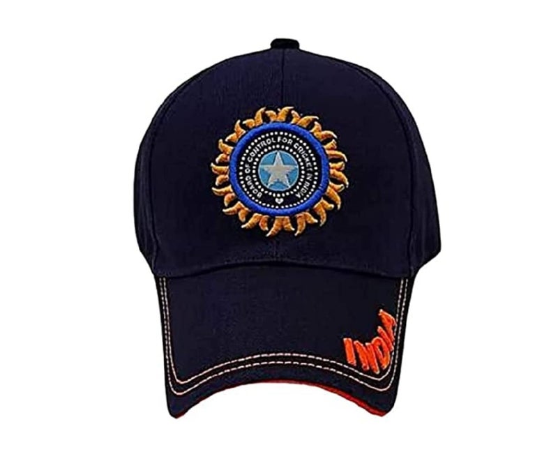 CAPITEUM Solid Baseball Casual Sports Adjustable Cotton Indian Cricket Caps for Men/Women (darkblue) - Image 3