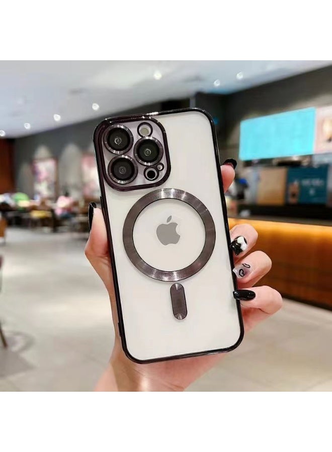 NIBEMINENT Protection Case With Magsafe For iPhone 14 Plus, Graphite Black