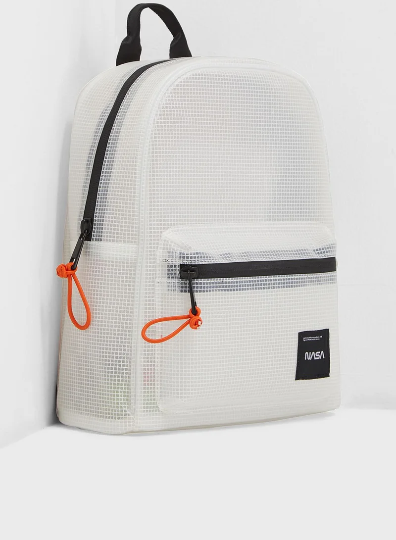 FOREVER 21 Nasa Translucent Backpack