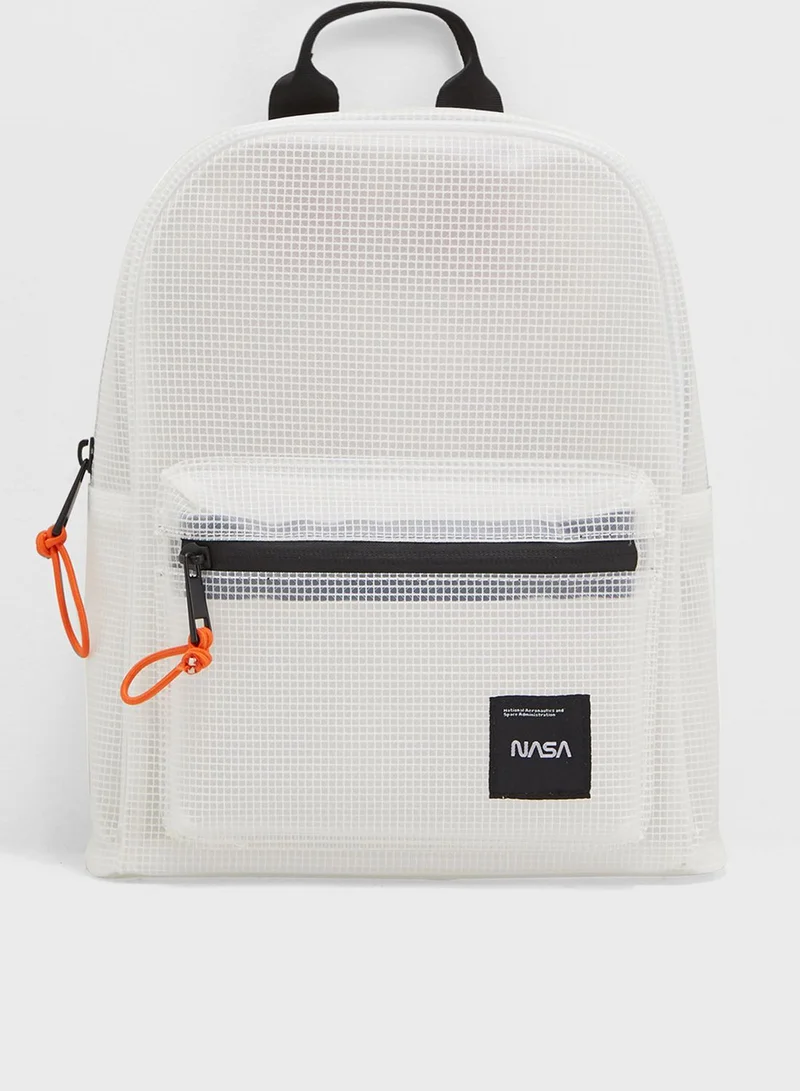 FOREVER 21 Nasa Translucent Backpack