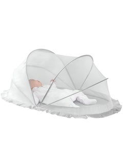 Foldable Baby Mosquito Sleep Net For Infants Babies Portable Comfortable Easy Use Flies Insects Bugs Net for Bed Cot Crib Mat Carpet Indoor Outdoor Travel 125 60 55 CM - pzsku/ZA581B7E172E23C1A6069Z/45/_/1729839540/f30b9cca-204b-40cc-b133-f5c41266a8c8