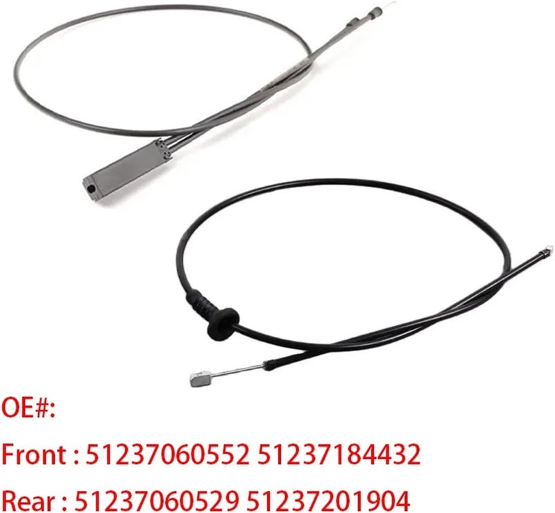 Wivplex Engine Hood Release Cable for BMW 1 & 3 Series - Image 2