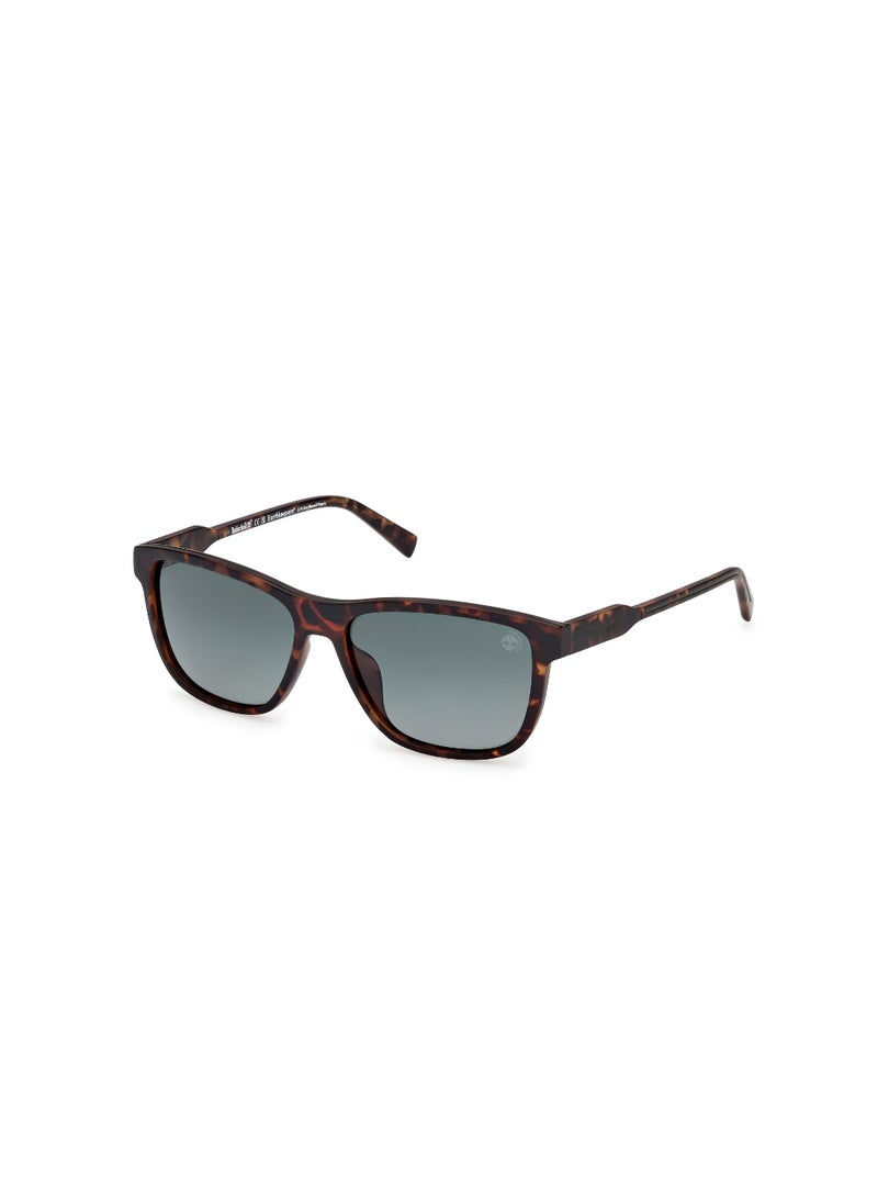 TIMBERLAND FULL RIM MALE RECTANGULAR BROWN INJECTED SUNGLASSES - Image 1