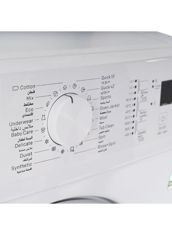 Terim 6 kg Front Load Fully Automatic Washing Machine  TERFL610SKYT, 1000 RPM, 16 Programs, Quick Wash, LED Display, Tub Clean, White 6 kg TERFL610SKYT grey - Image 2