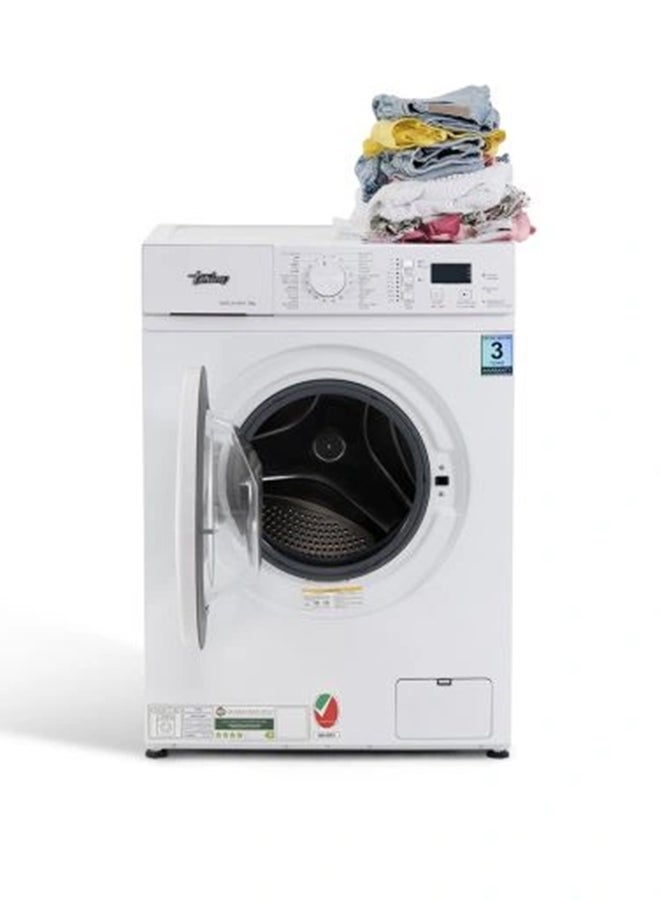 Terim 6 kg Front Load Fully Automatic Washing Machine  TERFL610SKYT, 1000 RPM, 16 Programs, Quick Wash, LED Display, Tub Clean, White 6 kg TERFL610SKYT grey - Image 3