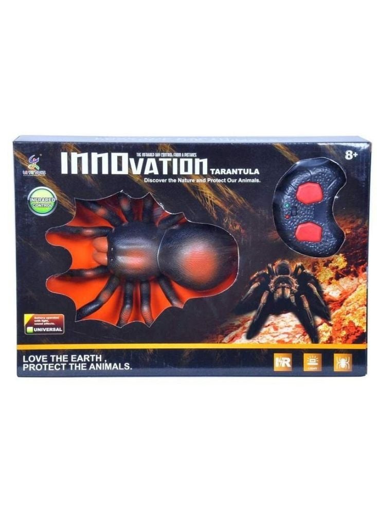 Premium Remote Control Spider Toy – Realistic Crawling Prank Tarantula with Controller - Image 2
