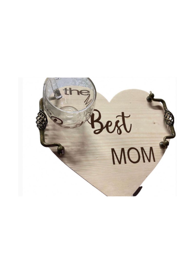 el7la.store The Best Mom Decorative Tray 