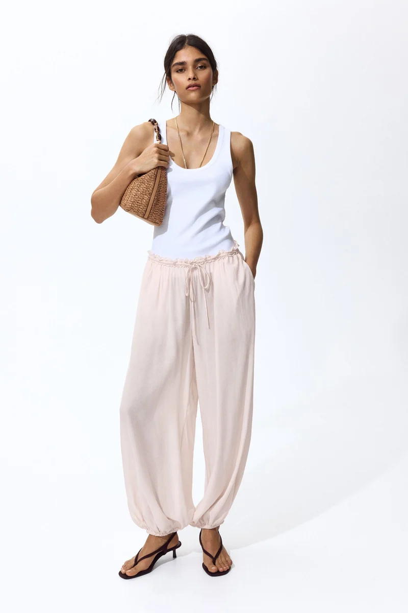 H&M Balloon drawstring trousers