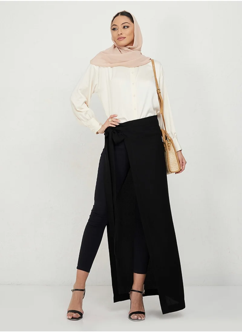 Rosette Abaya S-Skirt