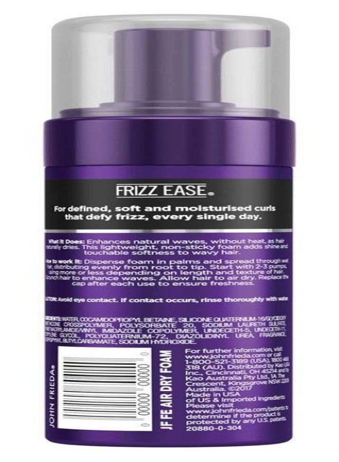 John Frieda Frizz Ease Dream Air-Dry Waves Style Foam 5 Ounce (145ml) (3 Pack) - Image 2