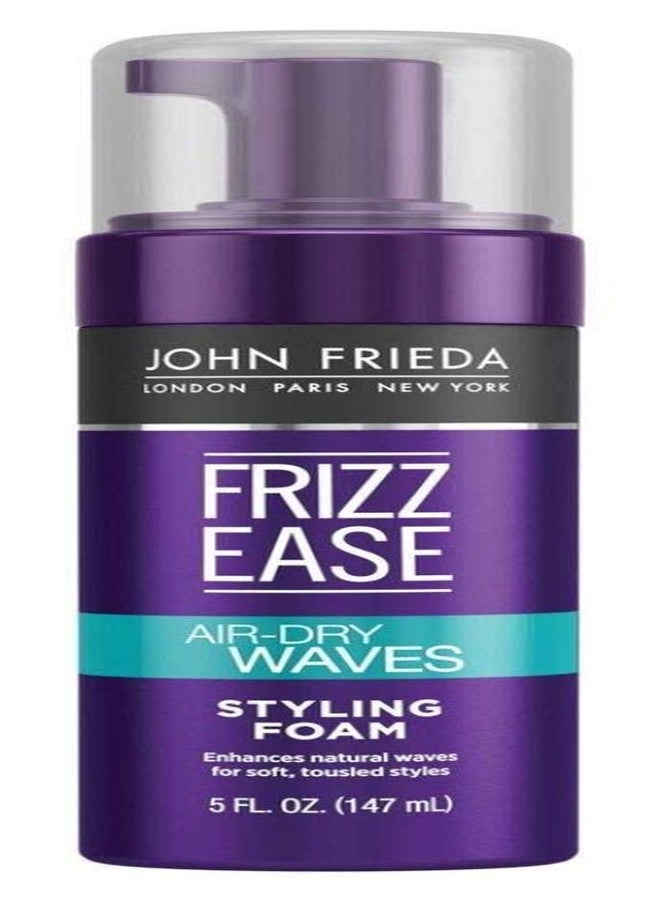 John Frieda Frizz Ease Dream Air-Dry Waves Style Foam 5 Ounce (145ml) (3 Pack) - Image 1