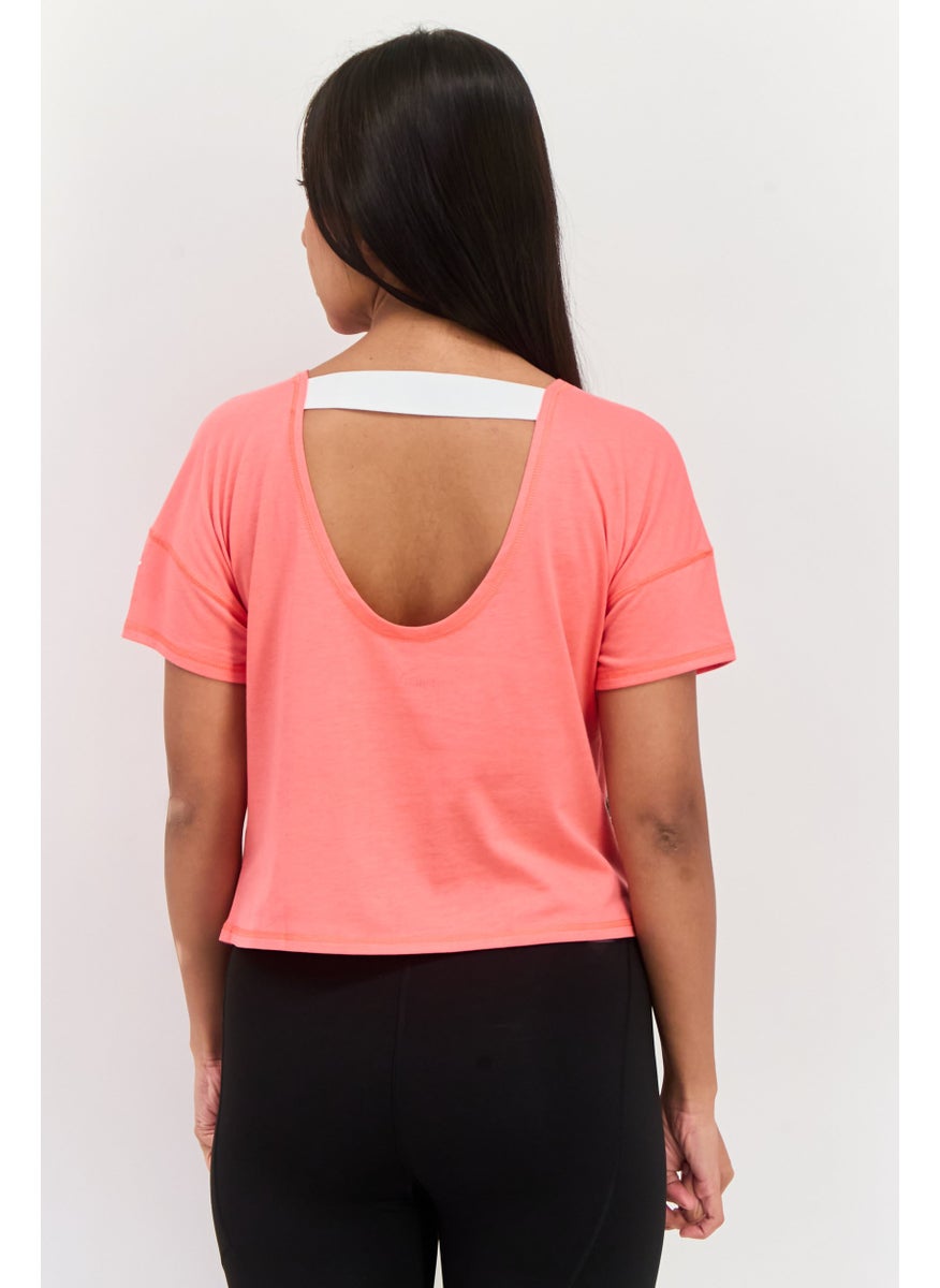 PUMA Women Sportswear Fit Short Sleeves Training T-Shirt, Pink  - Image 2