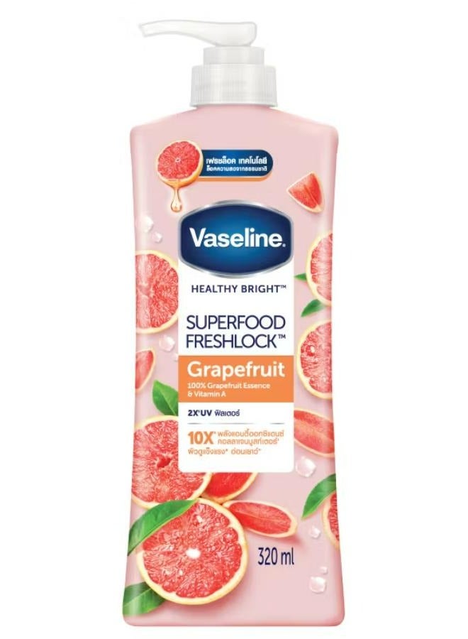 Vaseline Super Food Freshlock Grapefruit Lotion 320 ML