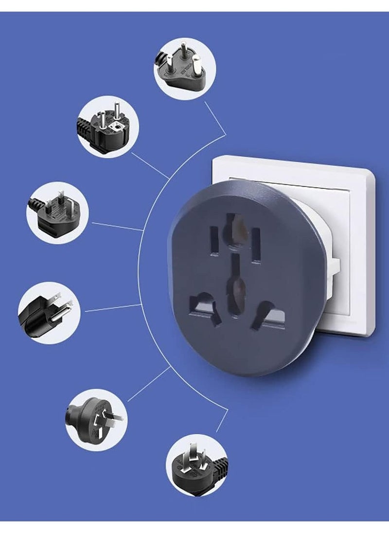 Travel Adapter 16A US Australia UK to EU Germany AC Plug Travel Conversion Plug EU Plug Adapter 5 Pieces