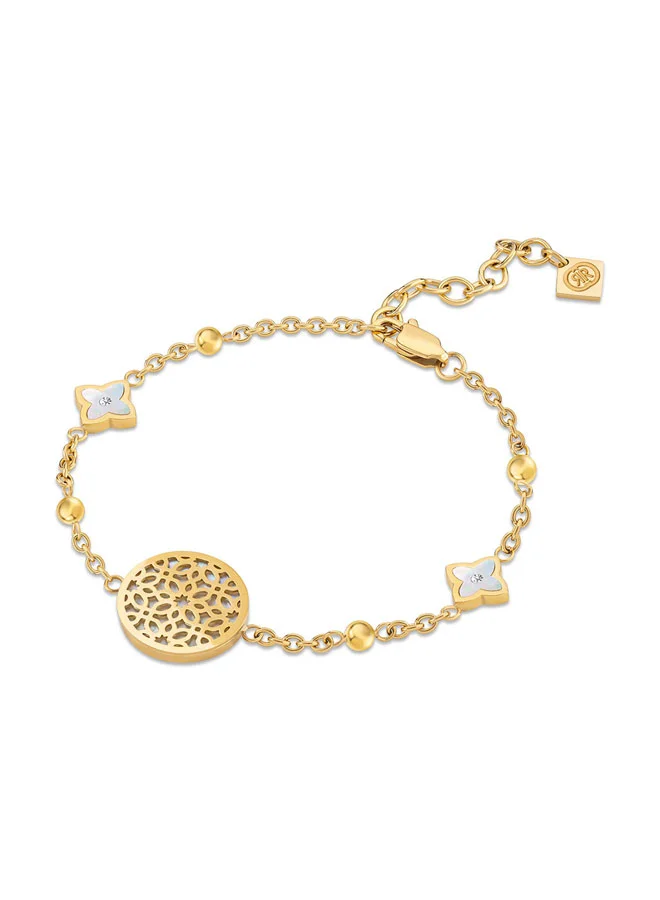 CERRUTI 1881 Arabesque.4 Gold Ladies Bracelet Exquisite and Unique Jewelry