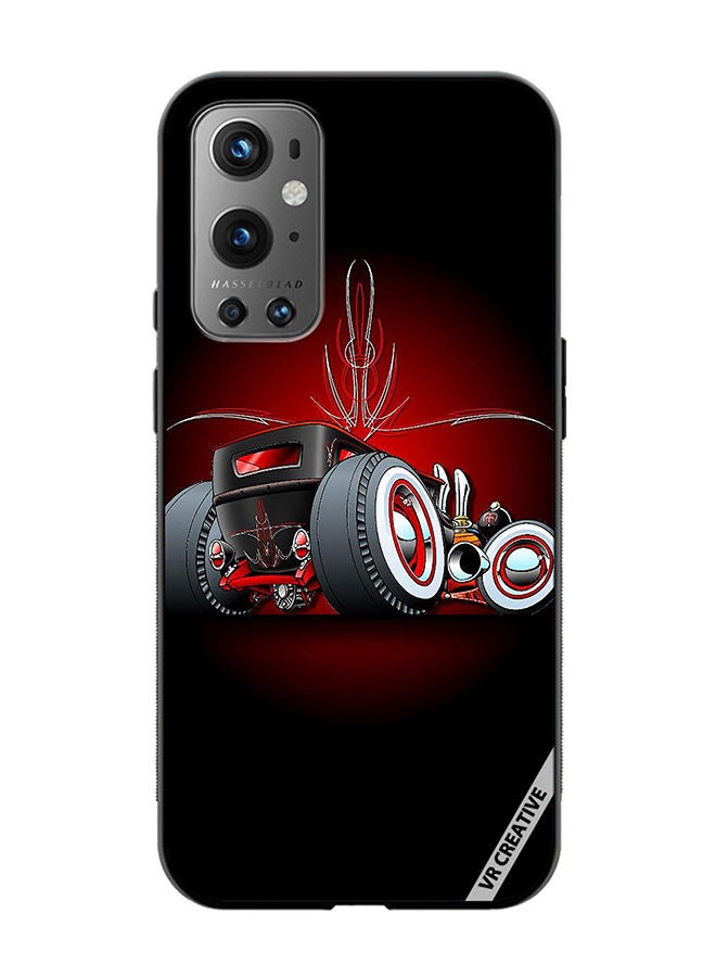 VR CREATIVE Protective Case Cover For OnePlus 9 Pro Car Design Multicolour - Image 1
