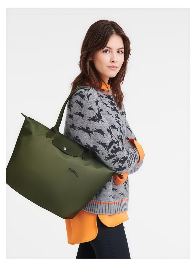 Longchamp Women's Medium Tote, Tote, Shoulder Bag, Classic Theme Bag - Image 1