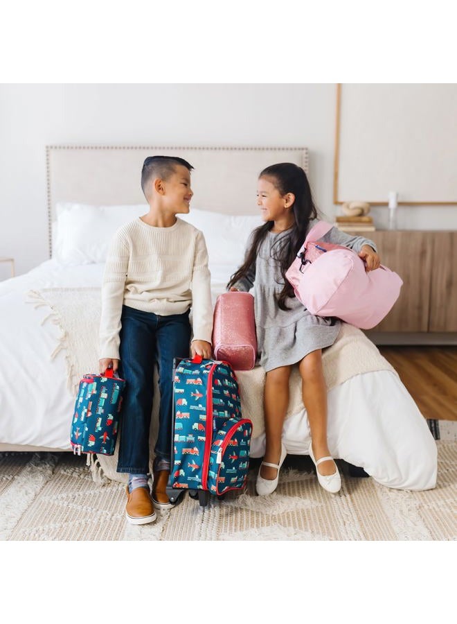 Wildkin Kids Overnighter Duffel Bag – Carry-On Size, Ideal for School & Sleepovers, Ballerina - Image 2