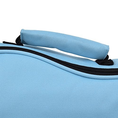 CLOUDMUSIC Ukulele Case Gig Bag Padded Backpack For Soprano 21" Inch(Soprano, Sky Blue) - Image 5