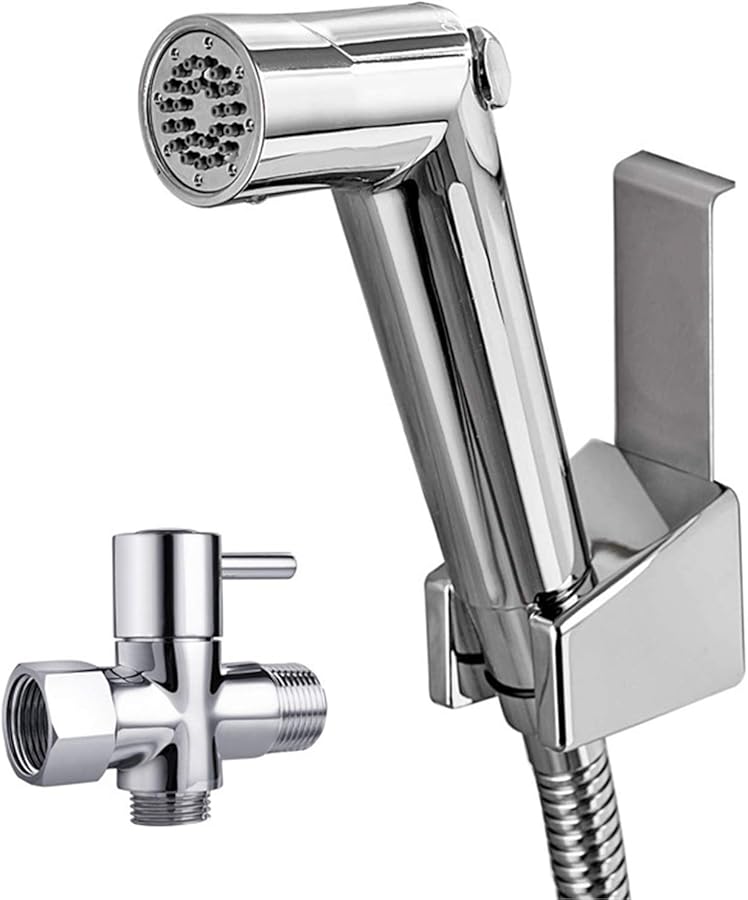 ب مجموعة رشاش بيديه لمرحاض ملحق فميني لغسيل الأطفال والحيوانات الأليفة - Image 2