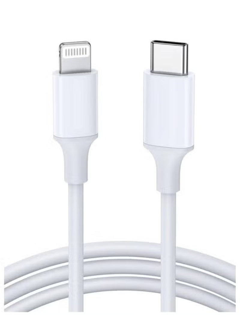 DUSALA iPhone Charger Cable 1M [MFi Certified] – USB-C to Lightning Cable for 20W Fast Charging & Power Delivery PD – Compatible with iPhone 14, 14 Pro, 14 Pro Max, iPhone 13/12/11, XR, XS Max, X, SE, iPad Pro, and More – High-Speed Data Sync & Durable Design - Image 1