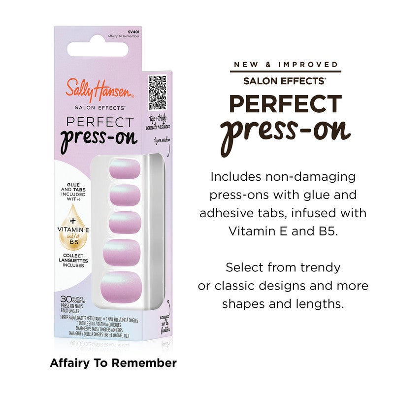 Sally Hansen Salon Effects Perfect Press-On Nails - 401 - Affairy to Remember - Image 2