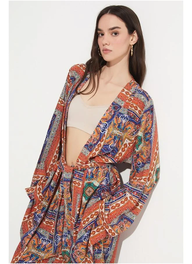 JUNE June Patterned Viscose Set Multicolour